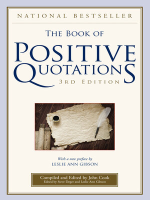 cover image of The Book of Positive Quotations